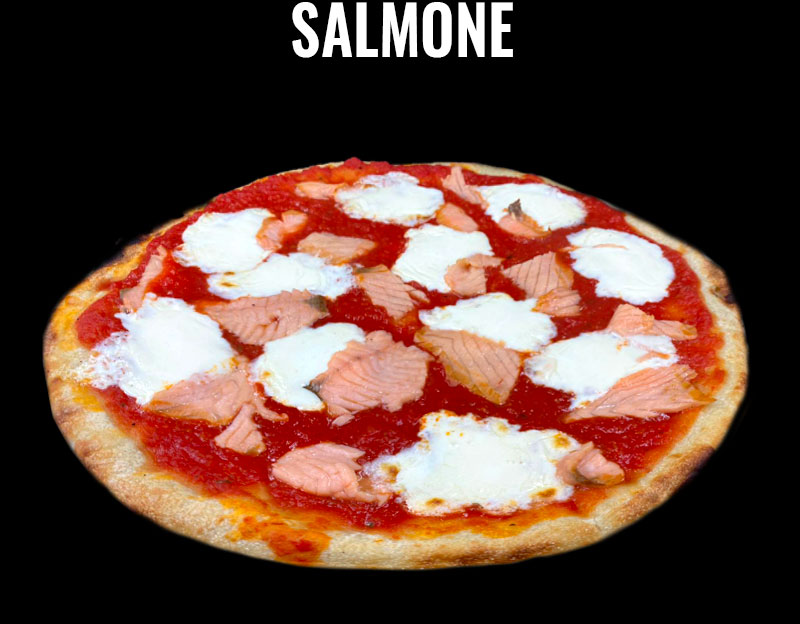 pizza salmone
